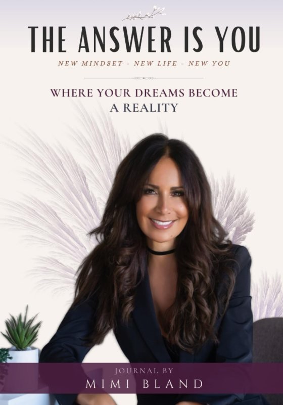 The Answer Is You journal, cover
